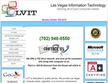 Tablet Screenshot of lvit.com